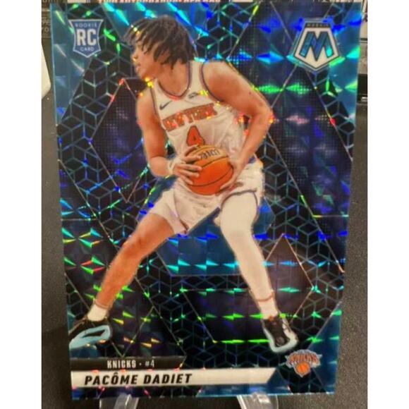 Pacome Dadiet 2024-25 Panini Mosaic /25 Blue RC Knicks - Picture 1 of 2